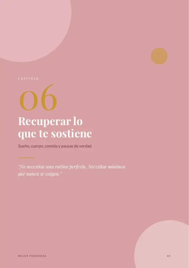 Página 44 de Deja de vivir siempre cansada