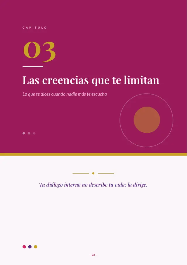 Página 23 de Deja de sentirte estancada