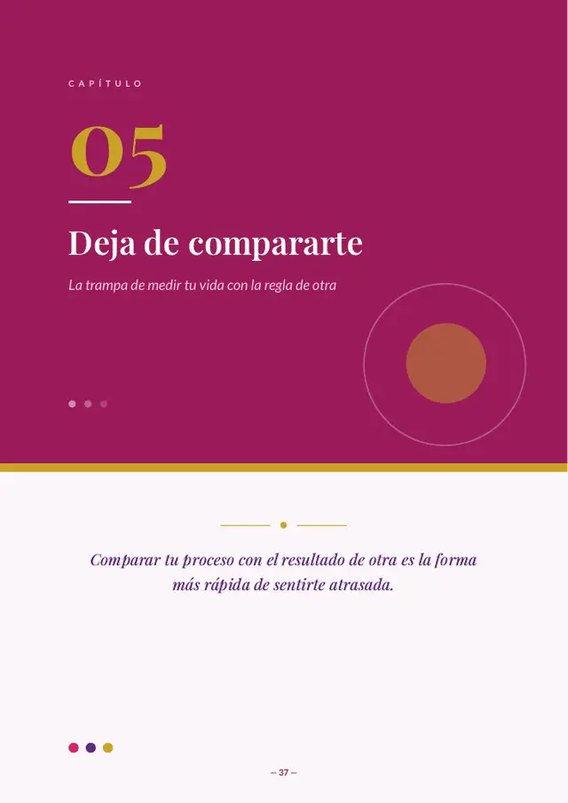 Página 37 de Deja de sentirte estancada