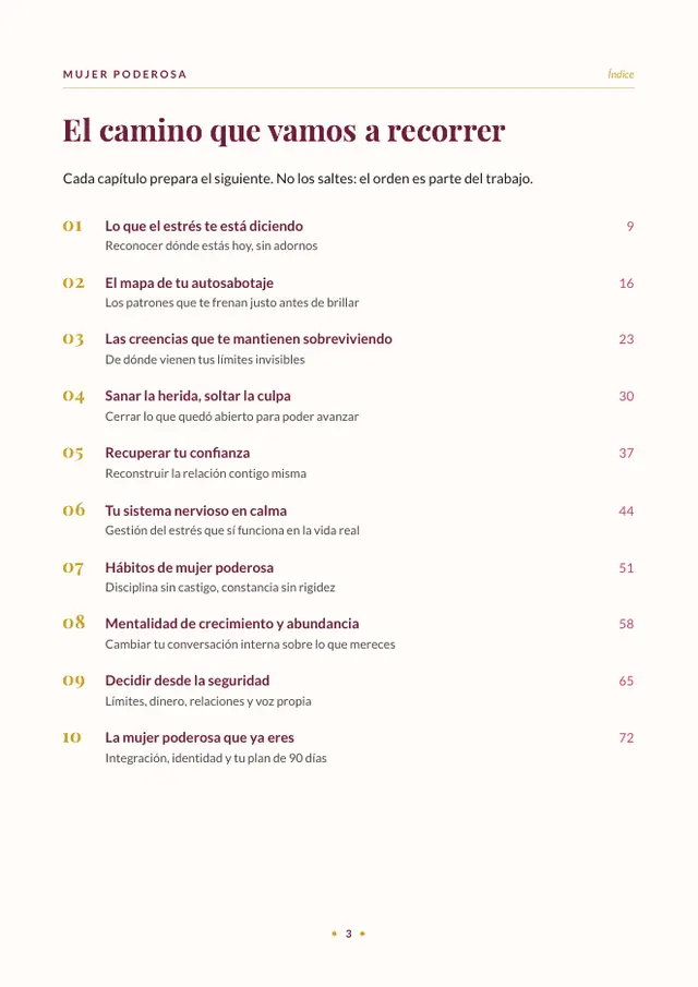 Página 3 de De estresada a Mujer Poderosa