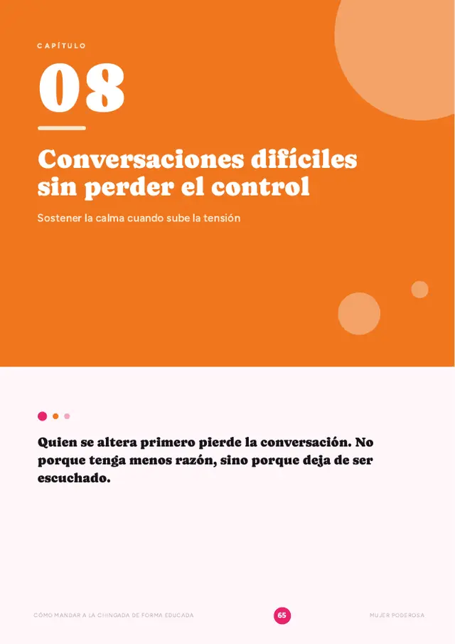 Página 65 de Cómo mandarlos a la chingada (de forma educada)