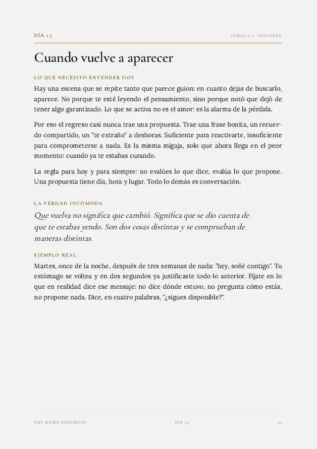 Página 40 de Manual para dejar de ser migajera en 21 días