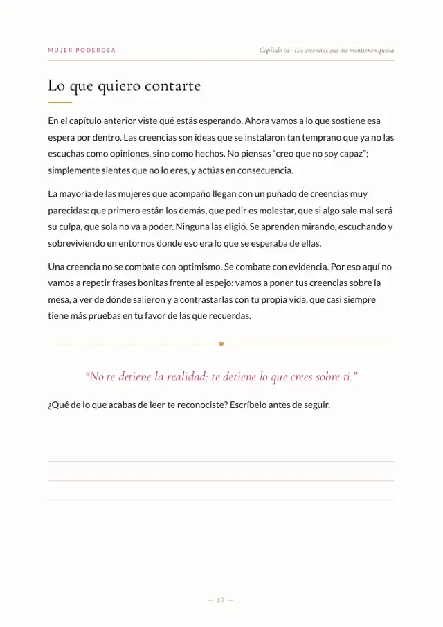 Página 17 de El poder de moverse sola
