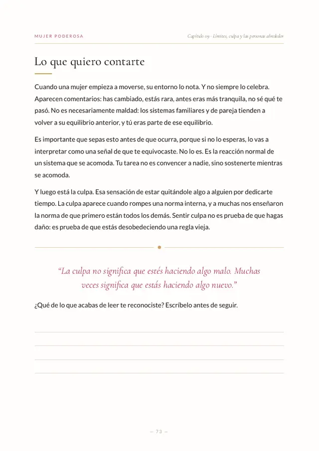 Página 73 de El poder de moverse sola